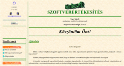 Desktop Screenshot of kariszoft.hu